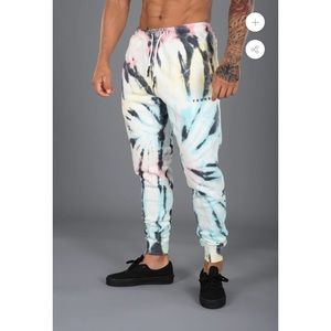Young la tie dye joggers